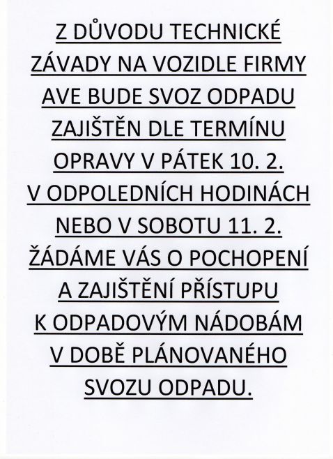 Oznámení