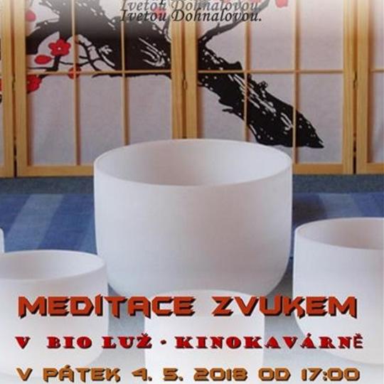Meditace zvukem - plakát
